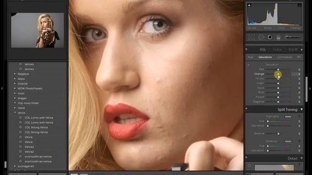 Korekcja odcieni skóry - Photoshop Lightroom 1/2 смотреть онлайн