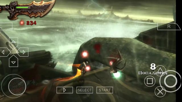 GOOD Of WAR:Ghost Of Sparta#1 прохождение.  Кратос-призрак Спарты(PSP)