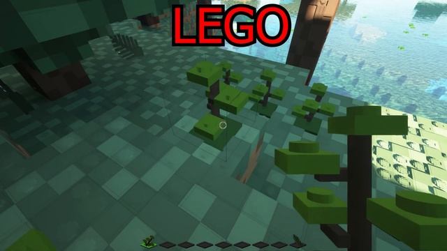 minecraft JAVA VS REAL LIFE VS LEGO смотреть онлайн