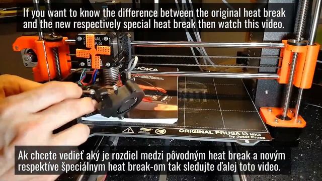 Filamet loading problem on MMU2S - Heat break change / Problém so zav. filamentu - Výmena heat brea смотреть онлайн