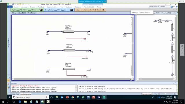 Pipe Flow Hydraulic Analysis in Aspen HYSYS смотреть онлайн