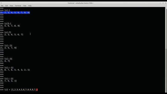 Python telugu tutorial 9 - Python Slicing смотреть онлайн