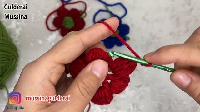 Кардиган крючком. Кардиганның гүлін тоқу. Гүлді кардиган. Токыма току. 3-сабақ Tığ Işi Hırka