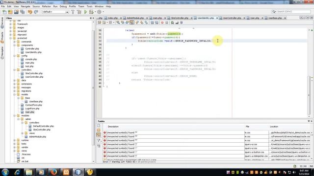 Login width Yii смотреть онлайн