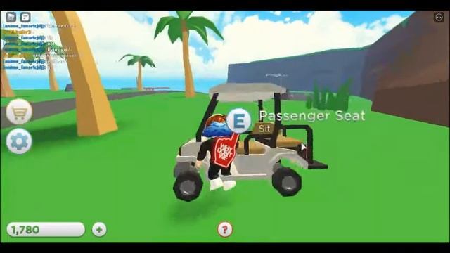 Roblox Resort Tycoon flying golf cart glitch смотреть онлайн