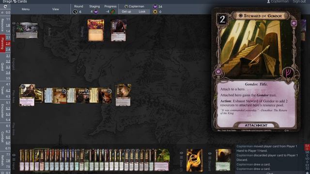 LOTR LCG Solo Progression Series - Episode 57: Over the Misty Mountains Grim [Nightmare] смотреть онлайн