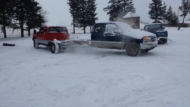 Turned my 95 Chevy into a tow truck смотреть онлайн