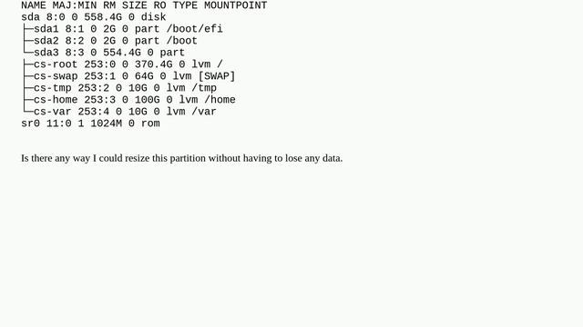 Extend /var partition on Centos Stream 8 смотреть онлайн