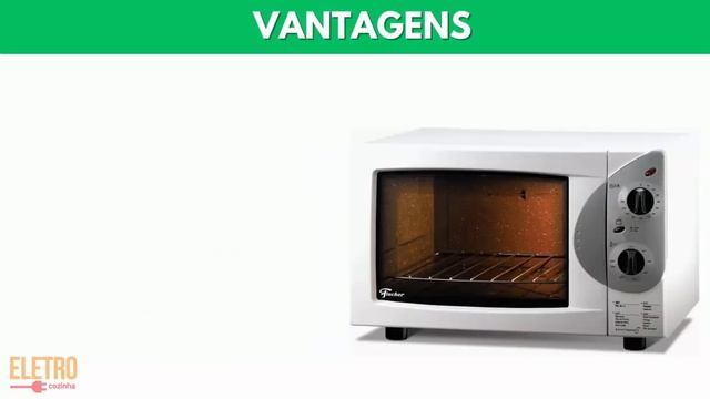 Forno Elétrico FISCHER GRILL Bancada 44L | Análise Completa смотреть онлайн