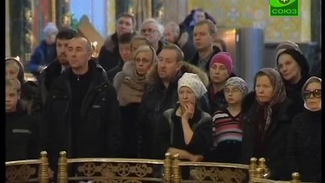 31 дек. митроп. Кирилл отслуж. в Св.-Троицком соборе смотреть онлайн