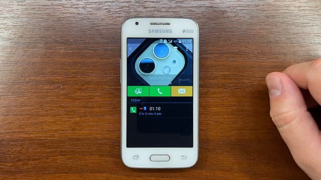 Samsung Galaxy Ace 4 LTE Incoming Call Over The Horizon (Android 4.4.2, TouchWiz)