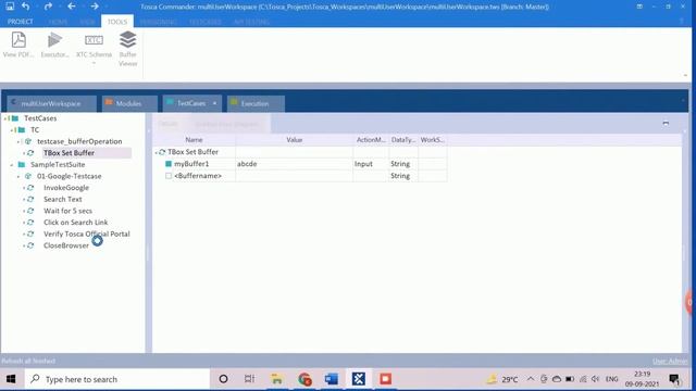 Tricentis Tosca Tutorial Part-9 : Tosca Buffer смотреть онлайн