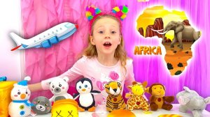 Настя отправляется в разные путешествия. Правила поведения для детей