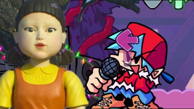 Friday Night Funkin vs Squid game! FNF! Фрайдей Найт Фанкин против Игры в кальмара! смотреть онлайн