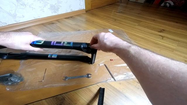 BOLANY воздушная вилка для велосипеда с AliExpress, распаковка нулевое то, сравнение с вилкой PASA смотреть онлайн