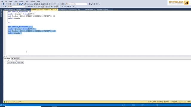 DB Options – ANSI WARNINGS | ANSI PADDING and more смотреть онлайн