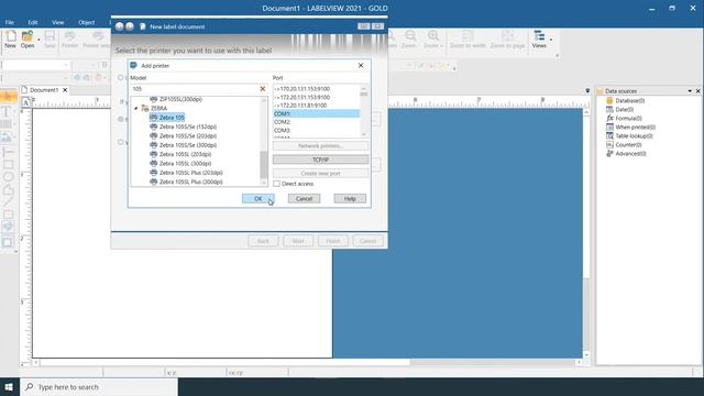 How to Add a Printer Driver in LABELVIEW смотреть онлайн