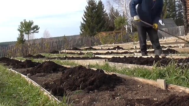 Старик в огороде 3. Посадка чеснока. смотреть онлайн