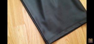 Как шить экокожу на бытовой швейной машинке. Укоротить брюки из кожзама самим быстро и просто.