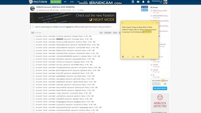 ROBLOX Account 2008 Rich 2018! WORKING смотреть онлайн