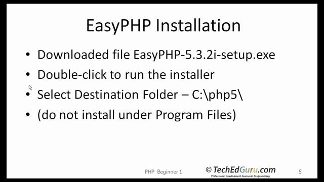 PHP Beginner 1 - What is PHP? смотреть онлайн