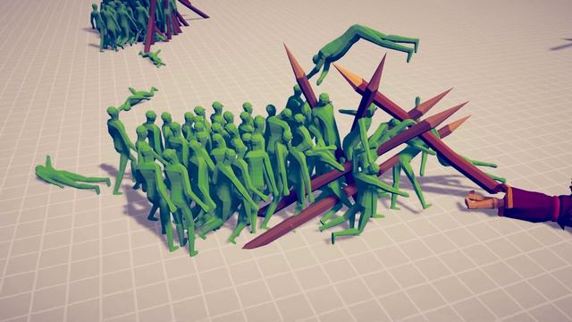 🧟 100x ZOMBIE ARMY 🧟 Vs ❓ 3x SECRET UNIT ❓ / Totally Accurate Battle Simulator ( TABS ) смотреть онлайн