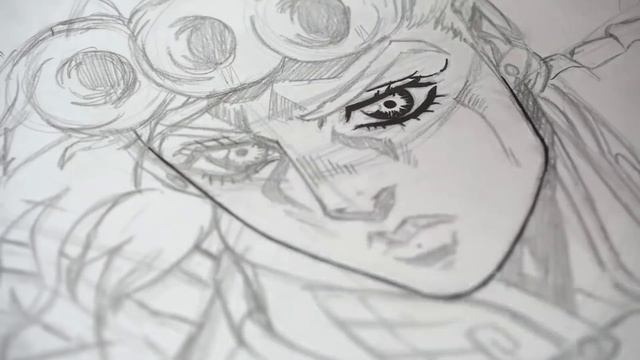 Drawing Giorno Giovanna From JoJo's Bizarre Adventure смотреть онлайн