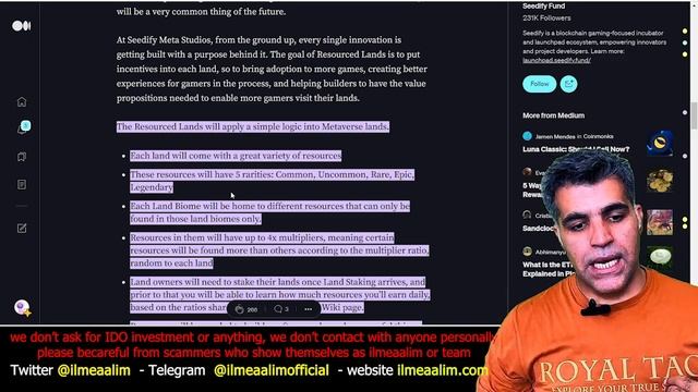 How to Get Seedify AVATAR NFTs - Resourced Lands Explained | I got SNFTs Airdrop worth $2100 смотреть онлайн