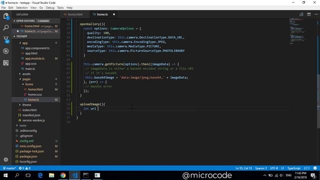 Ionic 3 Tutorial #23 Upload Image to Server смотреть онлайн