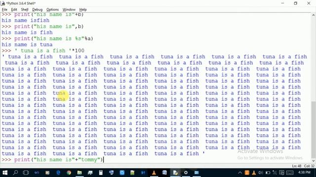 python 03: strings , escape sequences and list смотреть онлайн