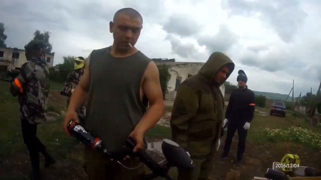 Играем в пейнтбол смотреть онлайн