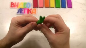 ЧЕРЕПАШКА НИНДЗЯ - Лепим из пластилина | Видео Лепка