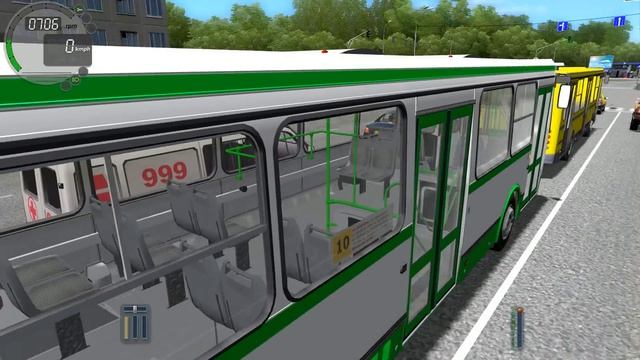 City Car Driving 1.4.1 Busdriver with LiAZ 5256.26 [G27] смотреть онлайн