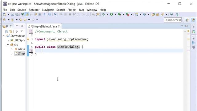 Java Show Message Dialog смотреть онлайн