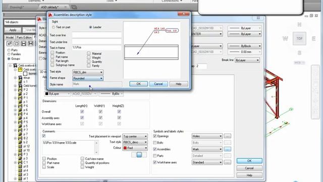 AutoCAD Structural Detailing - základy 7/7 (ASD - součást Building Design Suite) смотреть онлайн