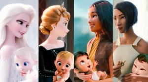 Подарок Аистов 2: Эльза\ Анна\ Райя\ Намарри (Crossover)