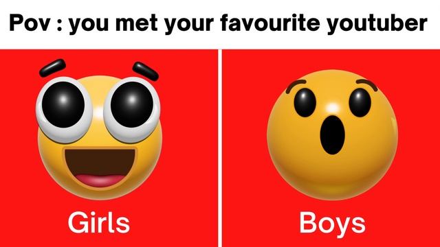 Girls VS Boys | Emoji Face | Meme React Girls Vs Boys смотреть онлайн