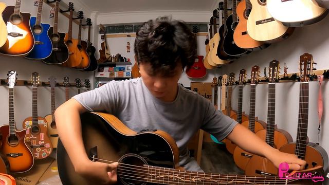 Test âm Guitar Acoustic Washburn bella tono Vite S9V chuẩn bị lên đường đi Hà Nội cho anh Tú смотреть онлайн