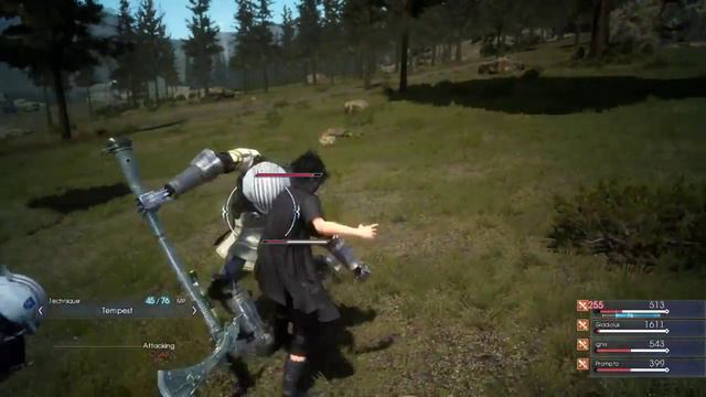 FINAL FANTASY XV EPISODE DUSCAE demo gameplay смотреть онлайн