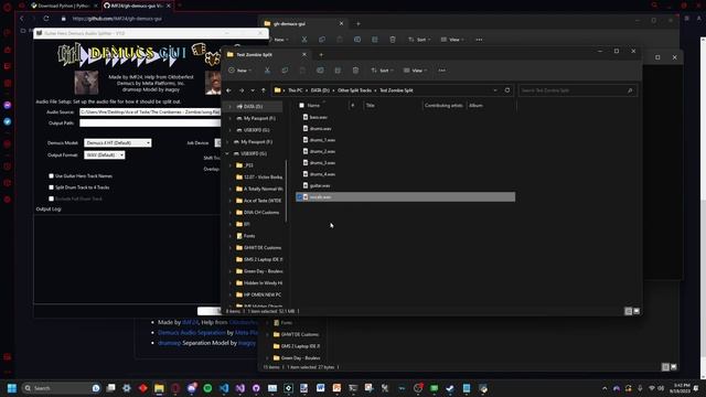 [GH Demucs GUI] Tutorial: GH Demucs GUI Setup/Installation Guide смотреть онлайн