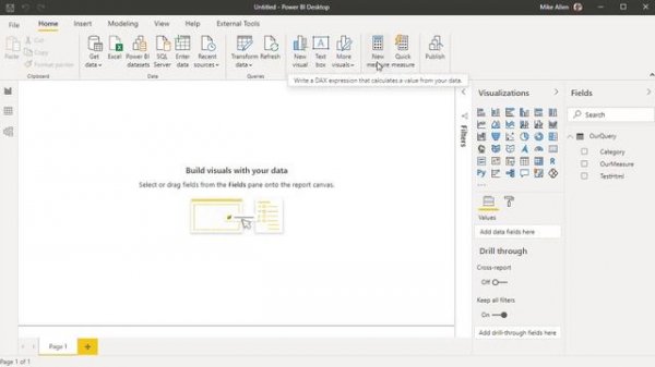 Using the Paradigm BI Html Viewer in Power BI