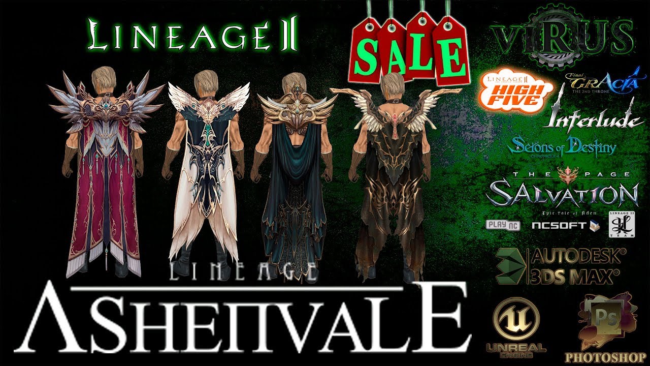 New Cloak For Server Classic 2.5 Zaken. Www.L2Ashenvale.Club ◄√i®uS►