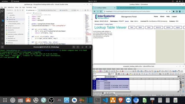 Intersystems IRIS Python Lookup Table Utils (pylotaut) смотреть онлайн