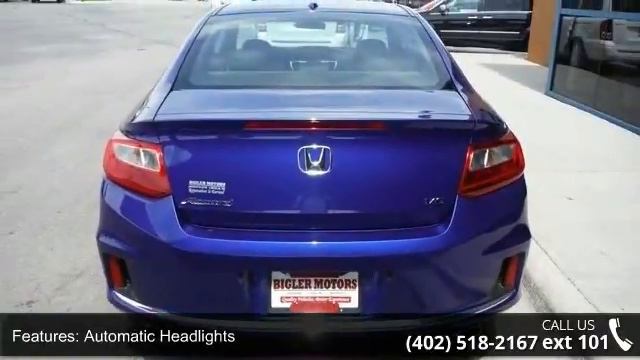 2013 Honda Accord Cpe EX-L - Bigler Motors - Lincoln, NE ... смотреть онлайн