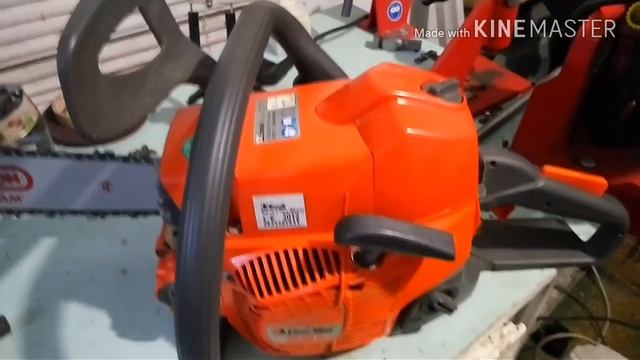 Отзыв по бензопиле Олео мак GS410 C