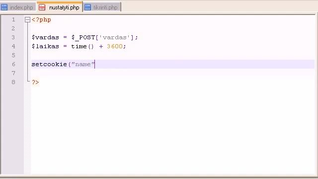 PHP pamokos 25 cookies sausainėliai смотреть онлайн