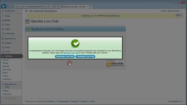 Set Up Banckle Chat on your WordPress Blogs and Websites смотреть онлайн