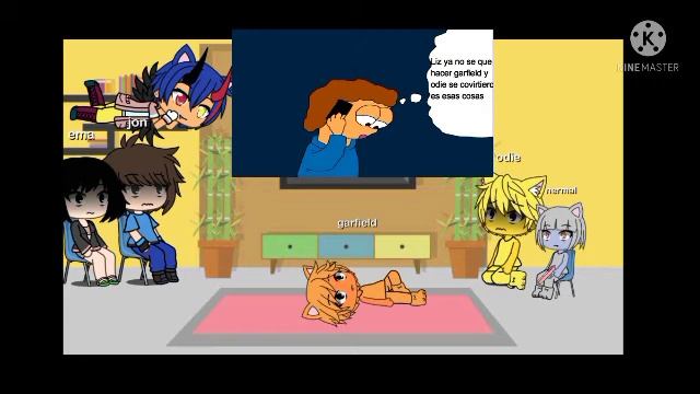 garfield react to la historia de gorefield смотреть онлайн