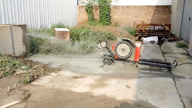 Электрическая канатная пила RWS-500 с пультом ДУ смотреть онлайн