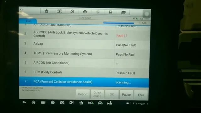 How is reset C1260.02 KIA CERETTO 2020 STEERING ANGAL COD PROBLEM 7 смотреть онлайн